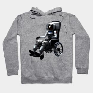 Astronaut in a wheelchair Hoodie
